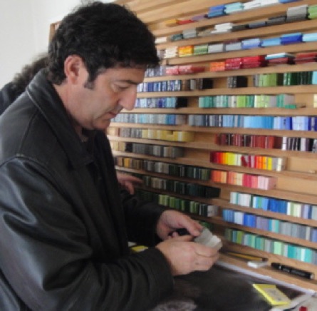 Dario d'Andréa, mosaïste d'art à Bourges (18)